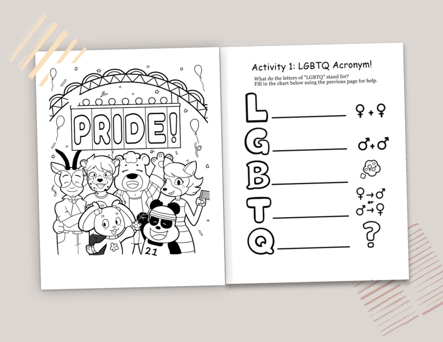 Happy Pride! A Conversational Coloring Book on LGBTQ+ Identity - Image 2